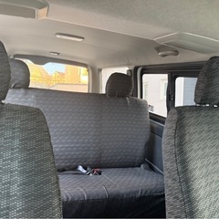 ハイエース室内の画像