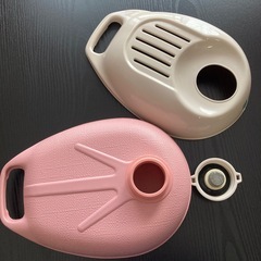 子供用湯たんぽ 温度計機能付きの画像