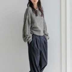 ローリーズファーム TRダブルウエストワイドパンツ