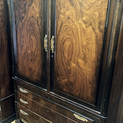 【12/15・16 引取限定】婚礼家具②　高級 和タンス　着物 　静岡市清水区の画像