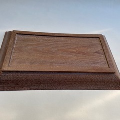 茶道具　桑長盆の画像