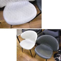 2人掛けダイニングセット イス 2脚 ダイニングテーブル 椅子 グレー 食卓 札幌市 厚別区の画像