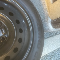 新品タイヤ4本セットホイル付きの画像