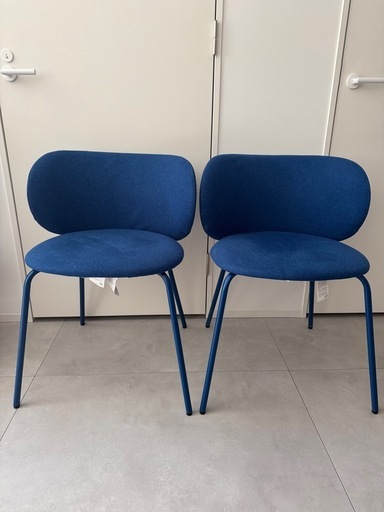 ★年末値下げ★【IKEA KRYLBO（クリルボー）チェア 2脚セット｜使用3ヶ月・美品】