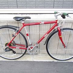 WEEKEND BIKES クロスバイク 通勤 通学 週末ライド ウィークエンドバイクス ハイブリッドバイク 走行少ない タイヤ バリ山 新品状態♪ の画像