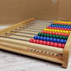 木製シリーズ よくわかる100だまそろばん　幼児のおもちゃ›早期発育・アクティビティ玩具›かずあそびの画像