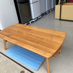 テーブル　天然木　センターテーブルアルナス110  小倉北区の画像