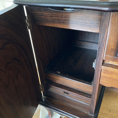 【12/15・16 引き取り限定】アンティーク　三面鏡　ドレッサー　静岡市清水区の画像