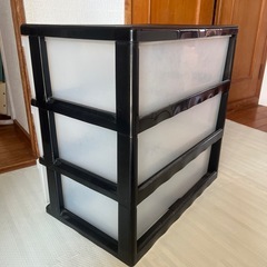 3段ボックス 衣類入れの画像