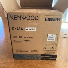 KENWOOD CDプレーヤー　
C-414の画像