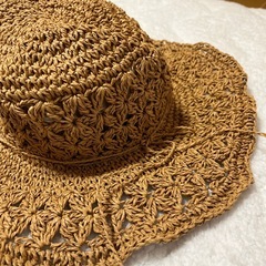 可愛い麦わら帽子！の画像