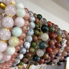 天然石 ブレスレットの画像
