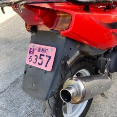 bws100  社外マフラー　２ストの画像