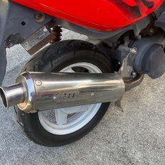 bws100  社外マフラー　２ストの画像