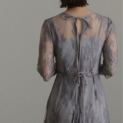 パーティドレス 結婚式  ワンピース L 11号の画像