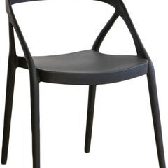 北欧風デザインチェア 軽量・丈夫・重ねて収納可 室内外OK 食卓椅子 ガーデン・ベランダ・レジャーにの画像