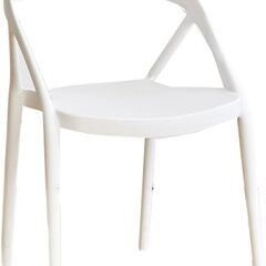 北欧風デザインチェア 軽量・丈夫・重ねて収納可 室内外OK 食卓椅子 ガーデン・ベランダ・レジャーにの画像