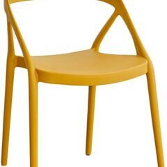 北欧風デザインチェア 軽量・丈夫・重ねて収納可 室内外OK 食卓椅子 ガーデン・ベランダ・レジャーにの画像