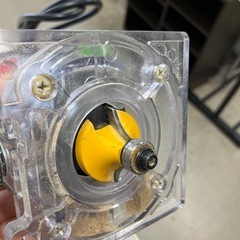 ロ2512-256 EARTH MAN 電動トリマ TR-100 通電確認済み 中古の画像