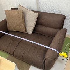 二人用ソファーベッド　美品の画像