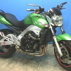 SUZUKI GSR400 緑 格安提供車 エンジン始動確認 半...