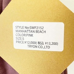 【未使用】Almond Surfboards & Design アーモンド サーフボードデザイン スウェット パンツ S ピンク SWP2152 ユニセックスの画像