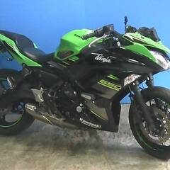 KAWASAKI ニンジャ650A 黒/緑 格安提供車 エンジン...