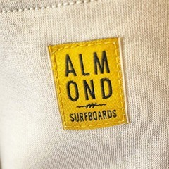 【未使用】Almond Surfboards & Design アーモンド サーフボードデザイン スウェット ジャージーパンツ M ベージュ IV2154 ユニセックスの画像