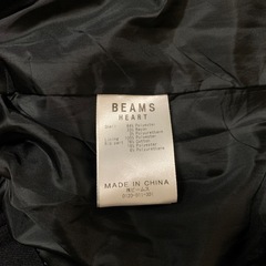 ビームス　BEAMS HEART ブラックジャンパー Lサイズの画像