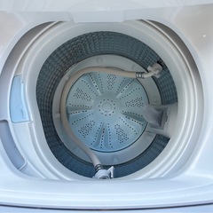 【引取】AQUA 洗濯機 6kg AQW-KS6P★2024年製★動作確認済みの画像