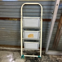 【ヴィンテージ】FRZ ドイツ製 3段 脚立 ステップスツールの画像