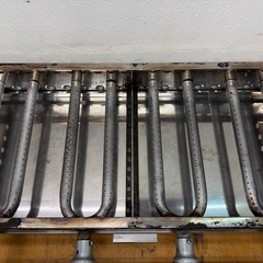 たこ焼き器　業務用　4連　７２個　銅板　都市ガス　W７７０ｘD４８０ｘH２００ｍｍの画像