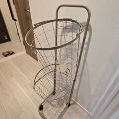 洗濯カゴ・ランドリーバスケットの画像