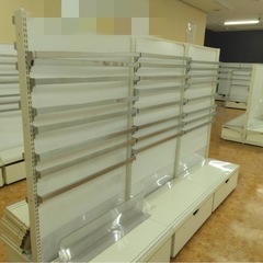 店舗什器　陳列棚　陳列什器　片面28 両面24の画像