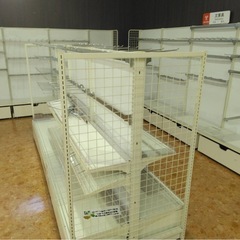 店舗什器　陳列棚　陳列什器　片面28 両面24の画像