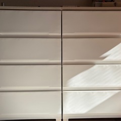 【12/20~21に引き取りに来れる方】ニトリ  チェスト 2つセット 美品✨の画像