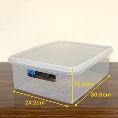 大きなタッパー容器　まとめて3個の画像