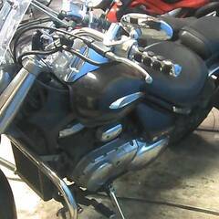 SUZUKI イントルーダー400クラシック 黒 格安提供車 エンジン始動動画 半額配送キャンペーン 現状渡し諸経費￥0- 横浜 P-Yardの画像