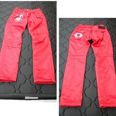 PEARLY GATES レディース 中綿入り パンツ 0(XSサイズ) レッド 赤 パーリーゲイツ 札幌市 清田区 平岡の画像