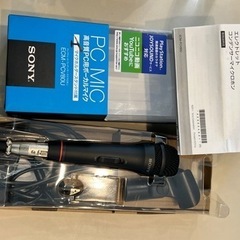 【美品】SONYコンデンサーマイク PC用ECM-PCV80Uの画像