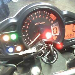 SUZUKI グラディウス400A 黒/赤 車検残R8/6月 エンジン動画 名変で乗れます 半額配送キャンペーン 現状渡し諸経費￥0- P-Yardの画像