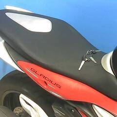 SUZUKI グラディウス400A 黒/赤 車検残R8/6月 エンジン動画 名変で乗れます 半額配送キャンペーン 現状渡し諸経費￥0- P-Yardの画像