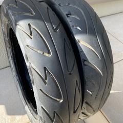 あげます　スクーター用タイヤ2本の画像
