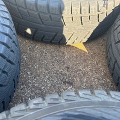 215/65R16 スタッドレス アルミ付4本 アルファード ヴェルファイアの画像