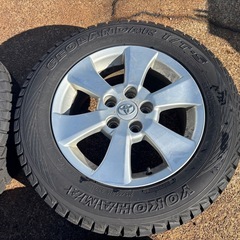 215/65R16 スタッドレス アルミ付4本 アルファード ヴェルファイアの画像