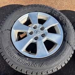 215/65R16 スタッドレス アルミ付4本 アルファード ヴェルファイアの画像