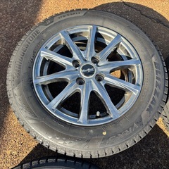 175/65R14 スタッドレス アルミ付4本セット ブリザックVRX3の画像