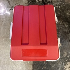 アスベル 33L ゴミ箱 赤の画像