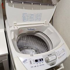 SHARP ES-AG70D シャープ全自動洗濯機 ７キロ 風呂水ポンプ付き（訳アリ）の画像