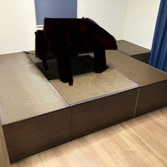 小上がりユニット畳    ブラウンの画像
